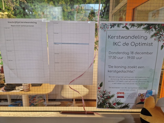 inschrijflijst centrale hal